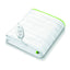 Beurer Ecologic+ Heated Underblanket With Elastic Straps Fleece Single 152 x 72cm - White