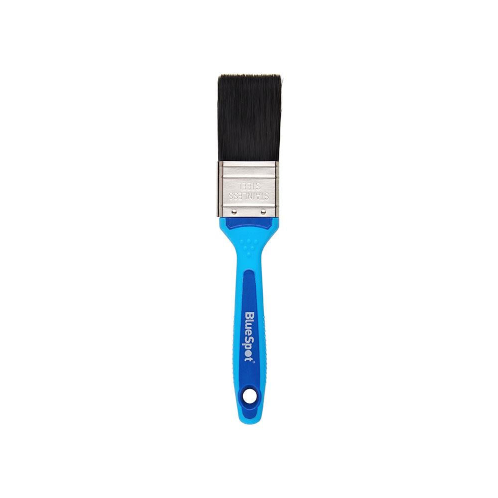 Blue Spot 1 1/2 Inch (38mm) Synthetic Paint Brush With Soft Grip Handle - Black Secondary image