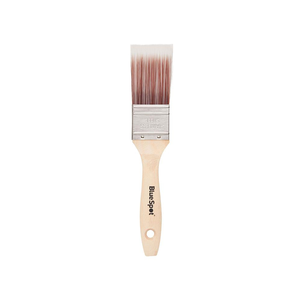 Blue Spot 1 1/2 Inch (38mm) Synthetic Paint Brush With Wooden Handle - Black