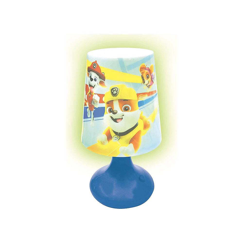 Lexibook Paw Patrol Mini Bedside Lamp And Nightlight - Multicolour