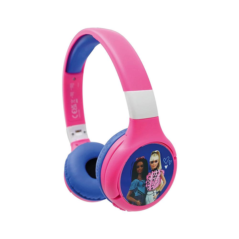 Lexibook Barbie Bluetooth And Wired Foldable Headphones With Microphone - Multicolour