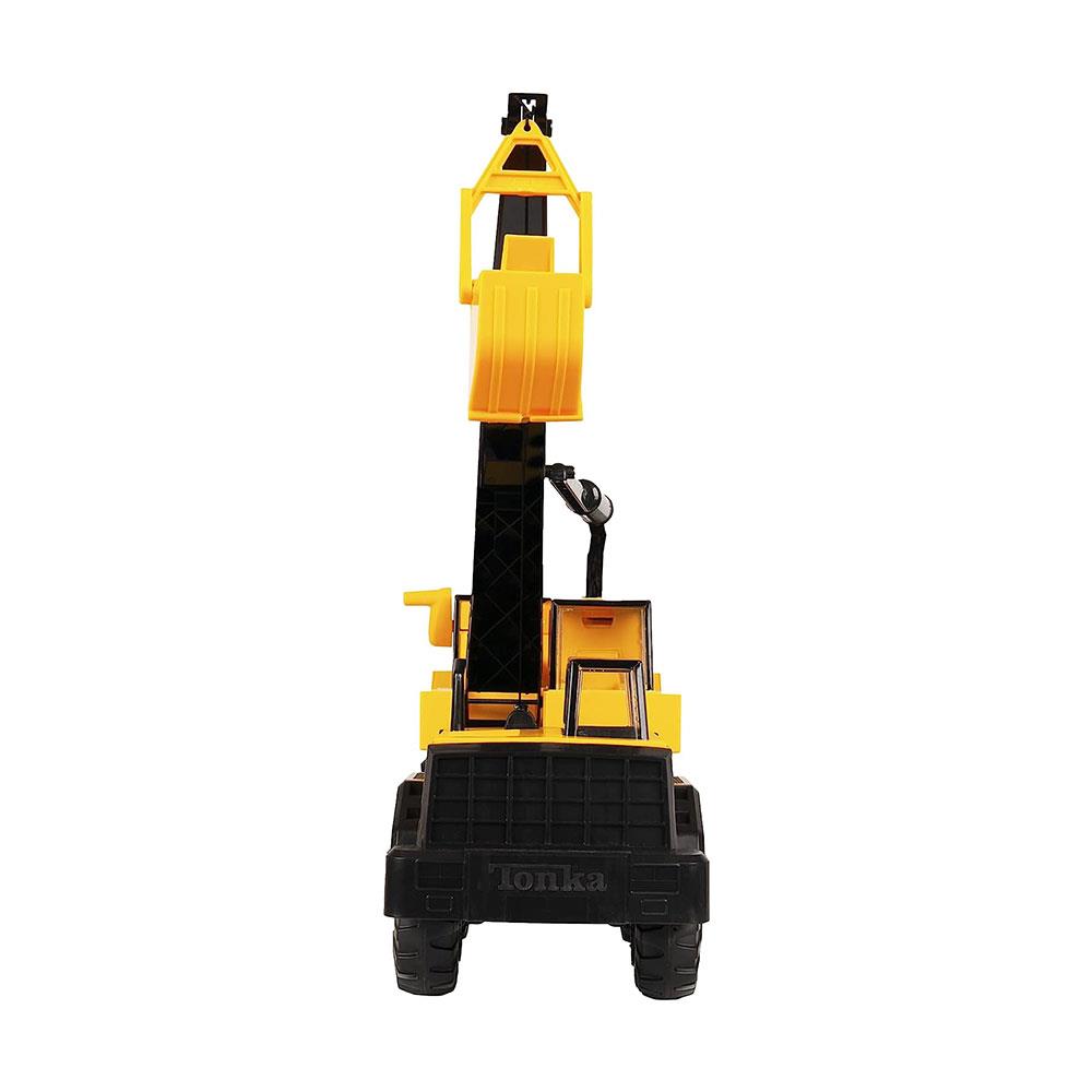 Tonka Steel Classics Toughest Mighty Crane Construction Truck Toy - Multicolour