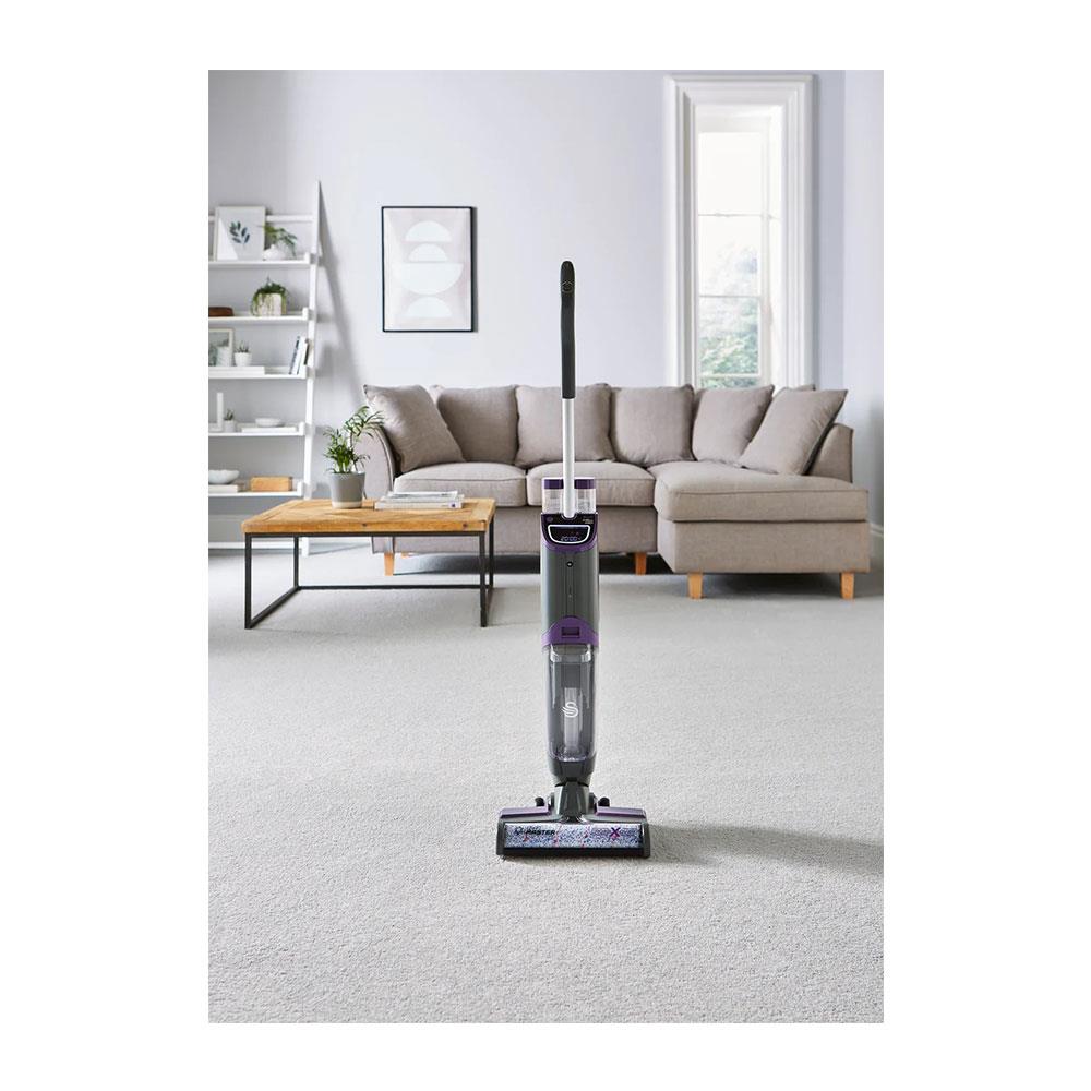 Swan Dirtmaster Crossover All-In-One Hard Floor Cleaner 150W 680ml Clean Water Tank - Purple