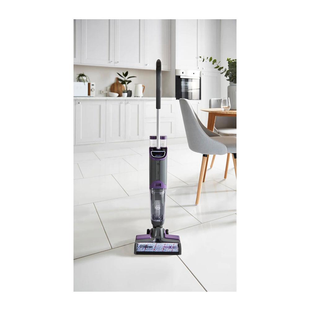 Swan Dirtmaster Crossover All-In-One Hard Floor Cleaner 150W 680ml Clean Water Tank - Purple