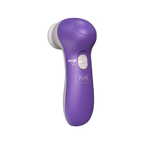 Wahl Pure Radiance 2 In 1 Facial Cleanser With 2 Interchangeable Heads - Purple
