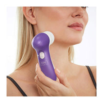 Wahl Pure Radiance 2 In 1 Facial Cleanser With 2 Interchangeable Heads - Purple