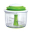 Chef'n VeggiChop Vegetable Chopper For Chopping Nuts Herbs Onions Tomatoes - White/Green