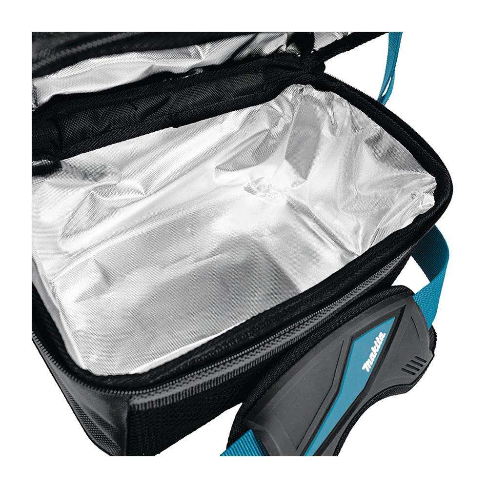 Makita Ultimate Lunch Bag And Belt 3 Layers 8.5 Liters Capacity - Blue/Black