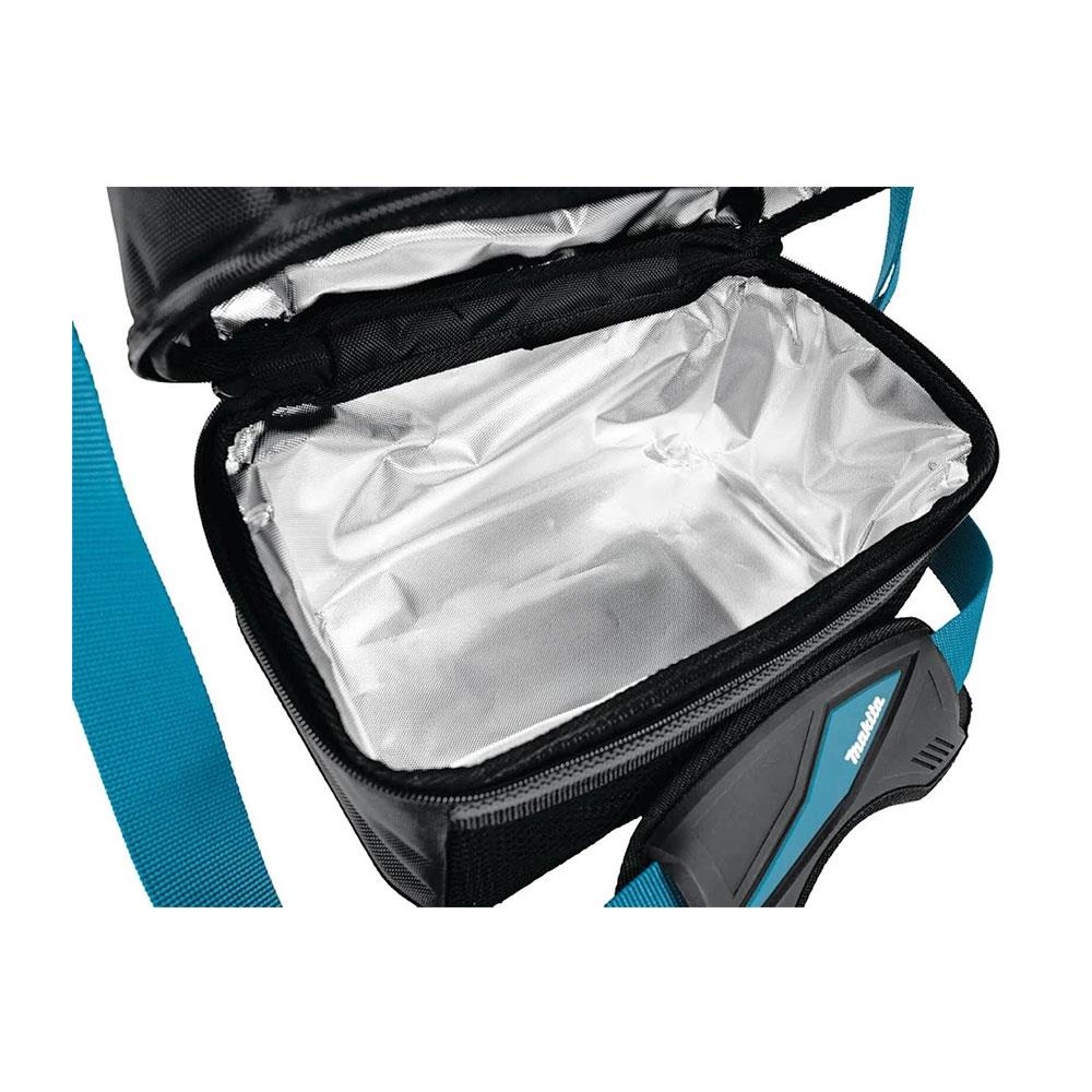 Makita Ultimate Lunch Bag And Belt 3 Layers 8.5 Liters Capacity - Blue/Black