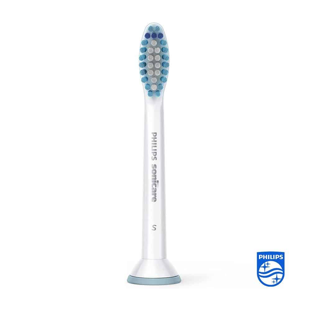 Philips Sonicare S Sensitive Standard Toothbrush Heads 4 Pack - White
