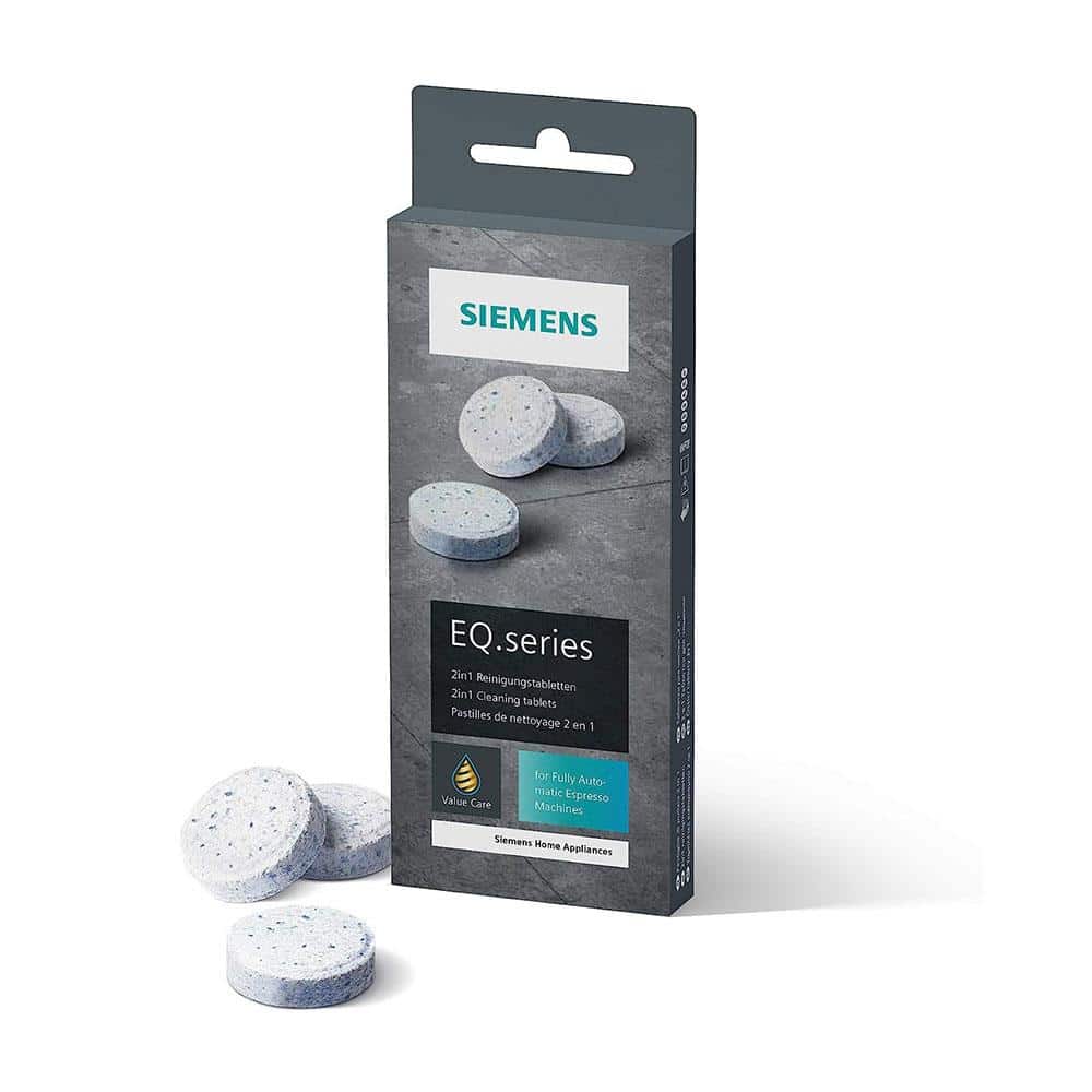 Siemens EQ Series 2 In 1 Cleaning Tablets - 10 Tablets Secondary image