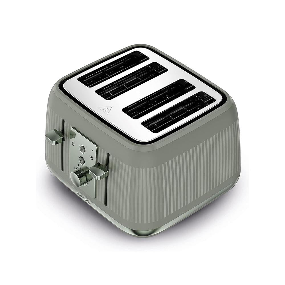 Kenwood Dusk 4 Slice Toaster With 5 Browning Settings 1800W - Olive Green