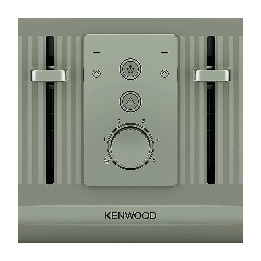 Kenwood Dusk 4 Slice Toaster With 5 Browning Settings 1800W - Olive Green