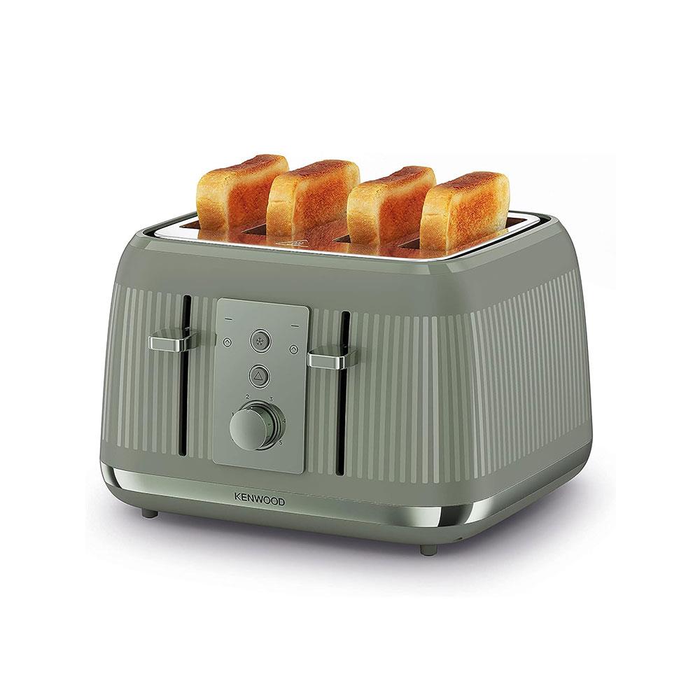 Kenwood Dusk 4 Slice Toaster With 5 Browning Settings 1800W - Olive Green