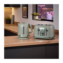 Kenwood Dusk 4 Slice Toaster With 5 Browning Settings 1800W - Olive Green