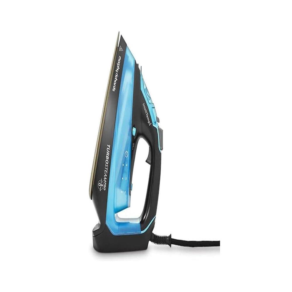 Morphy Richards Crystal Clear Steam Iron Intellitemp 2400W 370ml Water Tank - Black And Blue