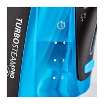Morphy Richards Crystal Clear Steam Iron Intellitemp 2400W 370ml Water Tank - Black And Blue