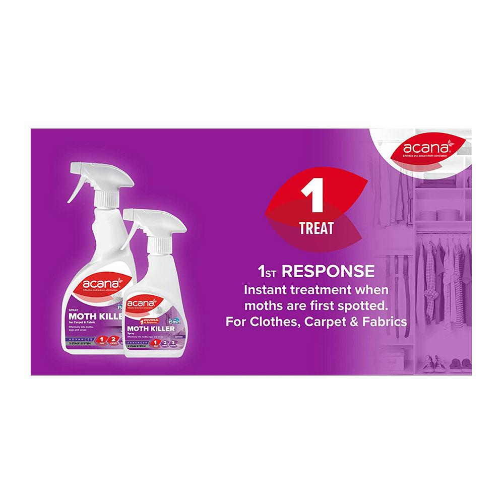 Acana Moth Monitoring Trap For Protecting Clothes Carpets And Soft Furnishings - 8 Weeks