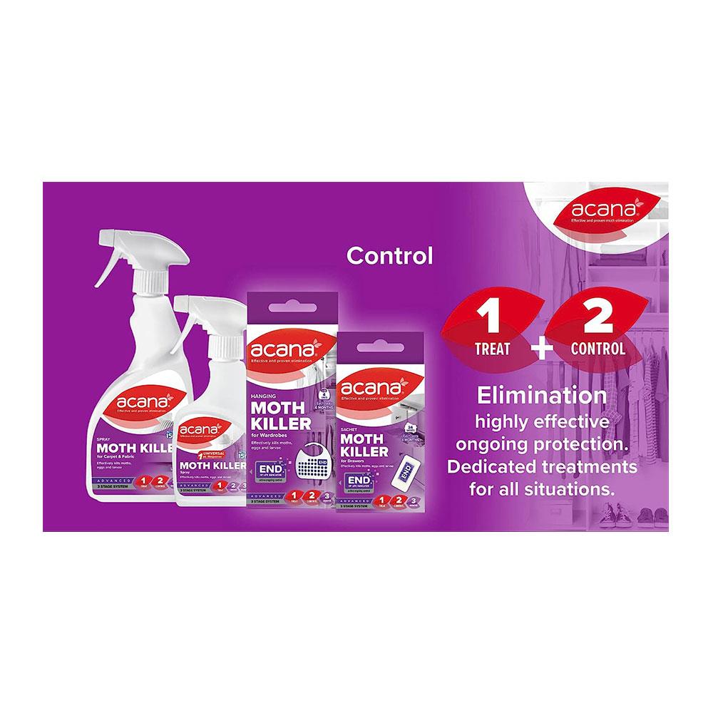 Acana Sachet Moth Killer And Freshener - 16 Sachets