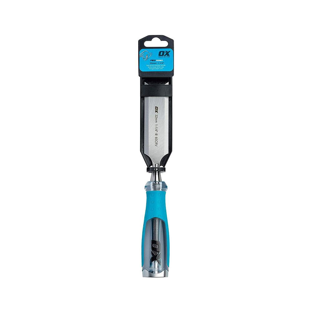 OX Tools Pro Heavy Duty Wood Chisel - 32mm