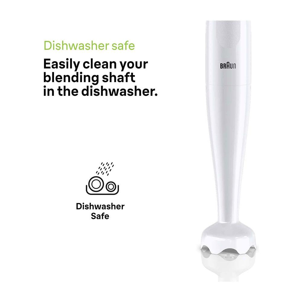 Braun MultiQuick 1 Hand Mixer With EasyTwist Technology One Speed 450W - White