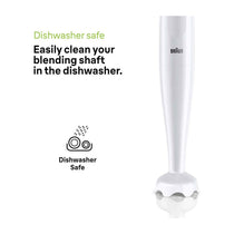 Braun MultiQuick 1 Hand Mixer With EasyTwist Technology One Speed 450W - White