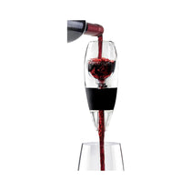 Vinturi Red Wine Aerator Christmas Gift Set With No-Drip Stand 750ml - Black