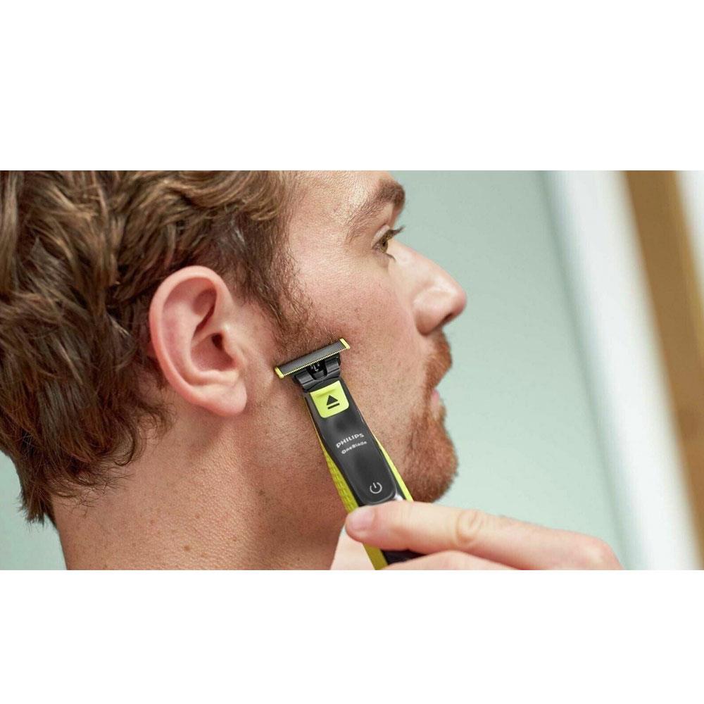 Philips OneBlade Face And Body Trimmer Trim Edge And Shave Any Length of Hair - Lime Green