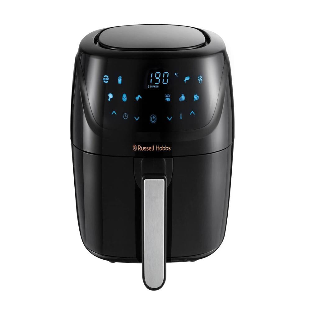 Russell Hobbs Satisfry Medium Air Fryer With 10 Cooking Functions 1350W 4 Litre - Black Main image
