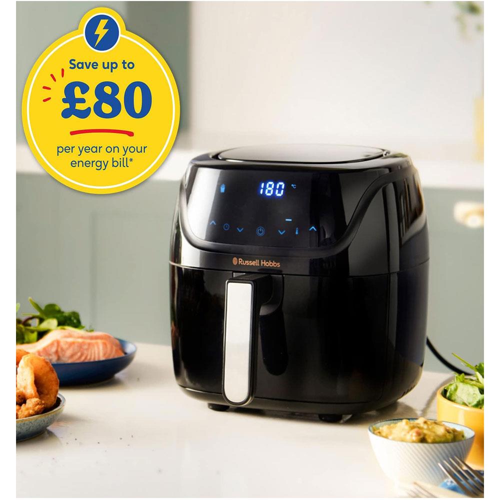 Russell Hobbs Satisfry Medium Air Fryer With 10 Cooking Functions 1350W 4 Litre - Black Secondary image