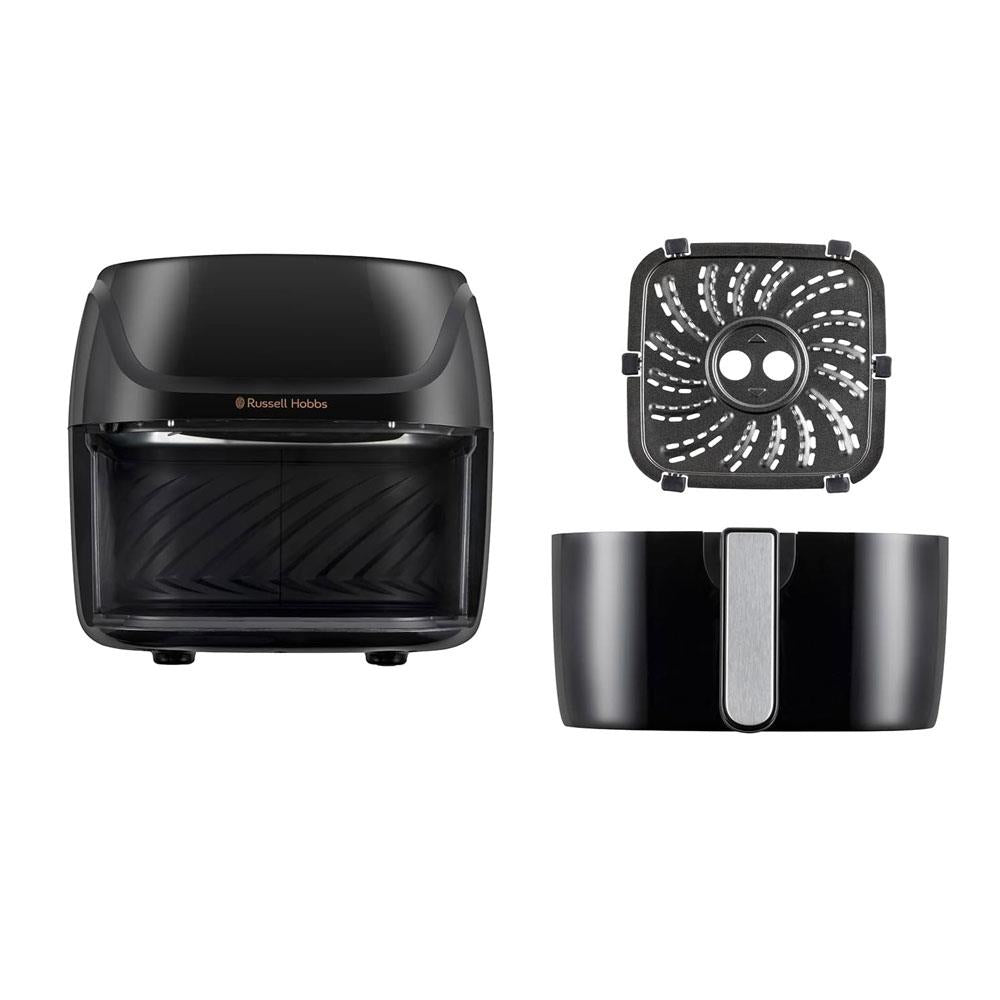 Russell Hobbs Satisfry Medium Air Fryer With 10 Cooking Functions 1350W 4 Litre - Black
