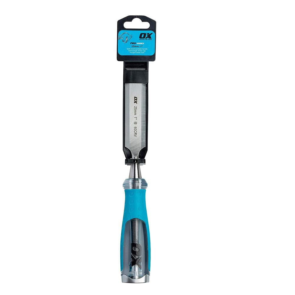 OX Tools Pro Heavy Duty Wood Chisel - 25mm Secondary image