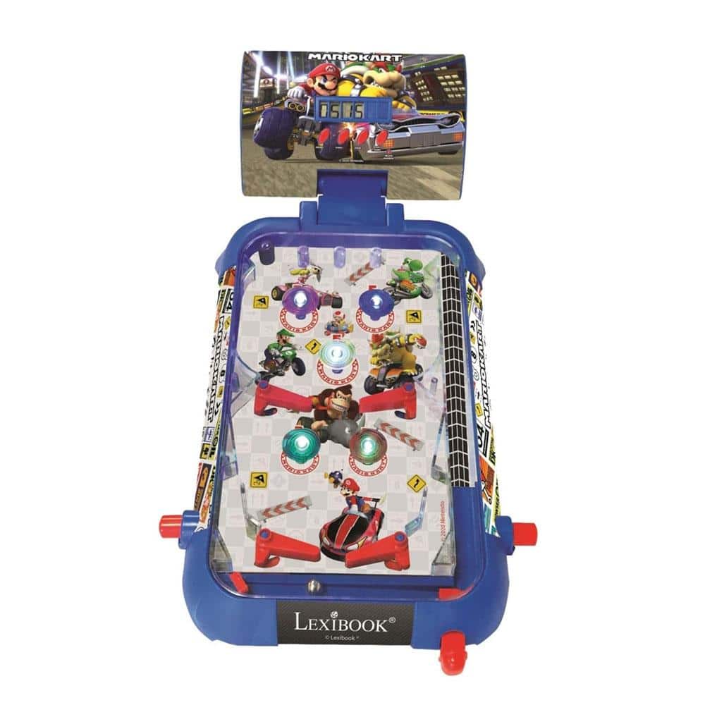 Lexibook Mario Kart Electronic Pinball With Lights And Sounds Action And Reflex Game - Multicolor Main image