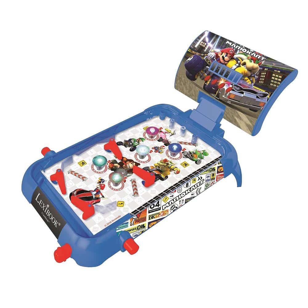 Lexibook Mario Kart Electronic Pinball With Lights And Sounds Action And Reflex Game - Multicolor