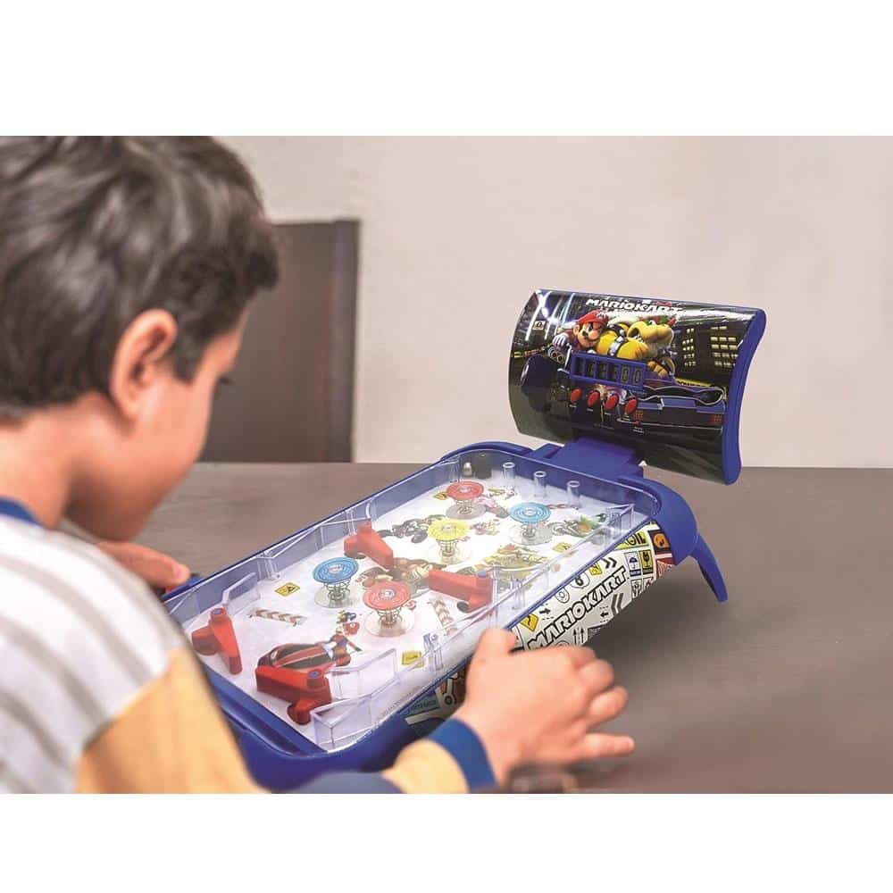 Lexibook Mario Kart Electronic Pinball With Lights And Sounds Action And Reflex Game - Multicolor