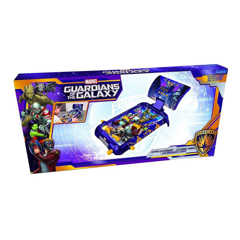 Lexibook Guardians of The Galaxy Electronic Pinball With Lights And Sounds Action And Reflex Game - Multicolor
