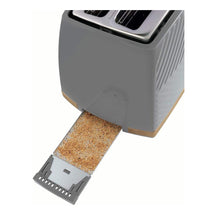 Russell Hobbs Groove 2 Slice Toaster With Frozen Cancel And Reheat Settings 850W - Grey