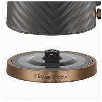 Russell Hobbs Groove Electric Kettle With Perfect Pour 3000W 1.7 Liter - Grey