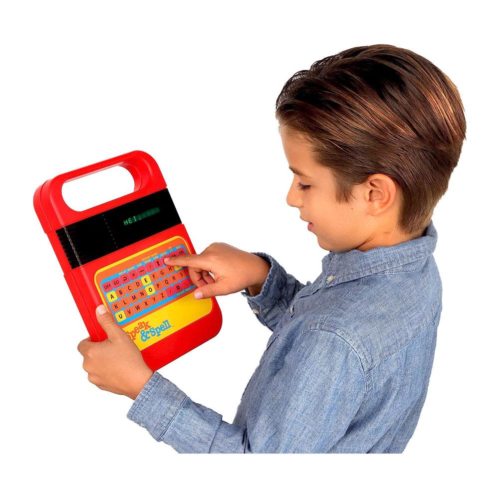 Basic Fun Speak And Spell Electronic Game Classic Retro Educational Learning Interactive Toy - Multicolour