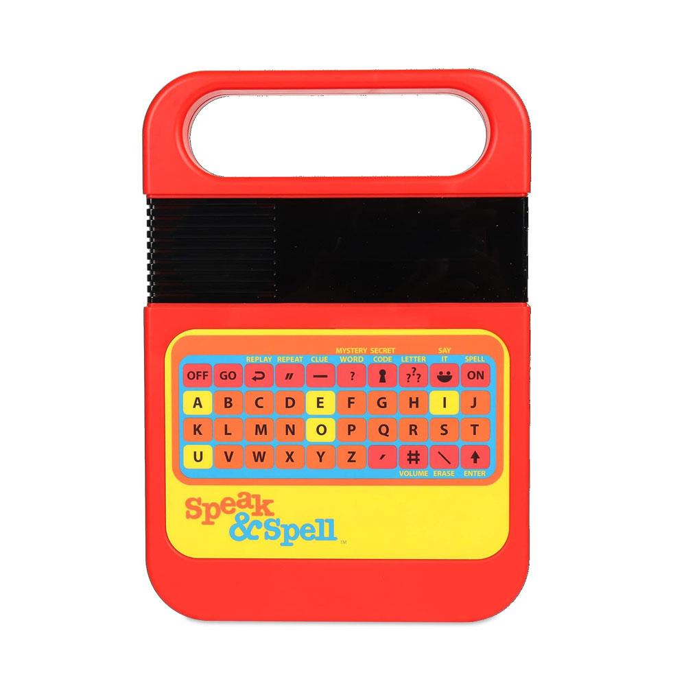 Basic Fun Speak And Spell Electronic Game Classic Retro Educational Learning Interactive Toy - Multicolour