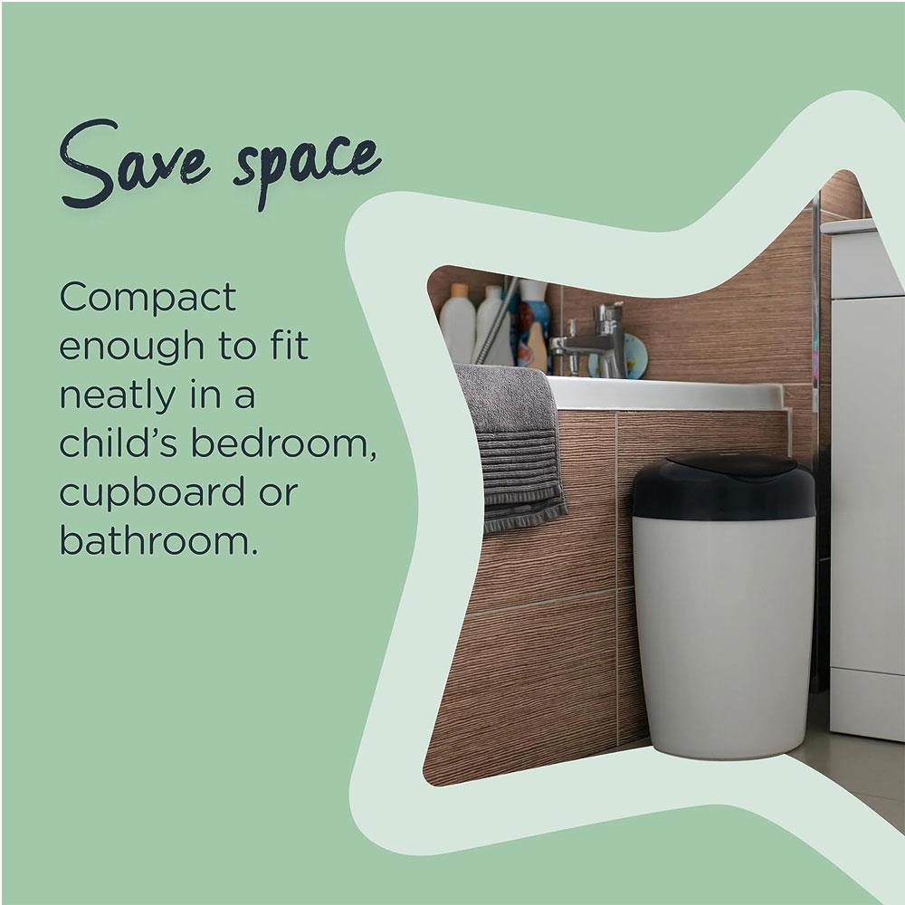 Tommee Tippee Simplee Sangenic Nappy Disposal Kit - White