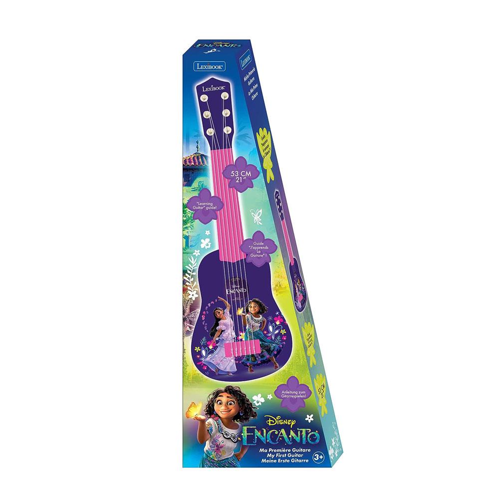 Lexibook Disney Encanto My First Guitar With 6 Nylon Strings - Purple/Pink