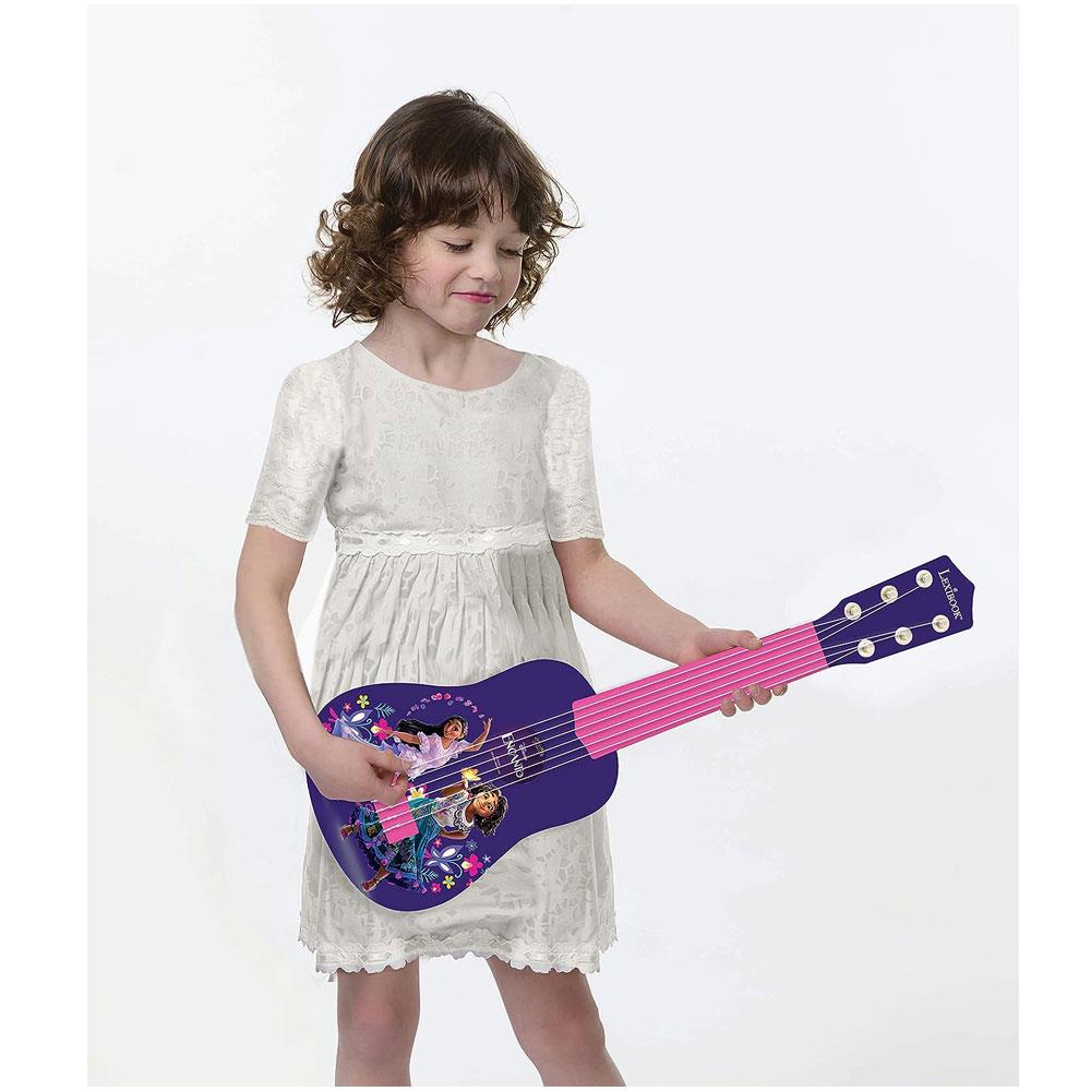 Lexibook Disney Encanto My First Guitar With 6 Nylon Strings - Purple/Pink