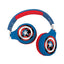 Lexibook Marvel Avengers Bluetooth And Wired Foldable Kids Headphones - Multicolour