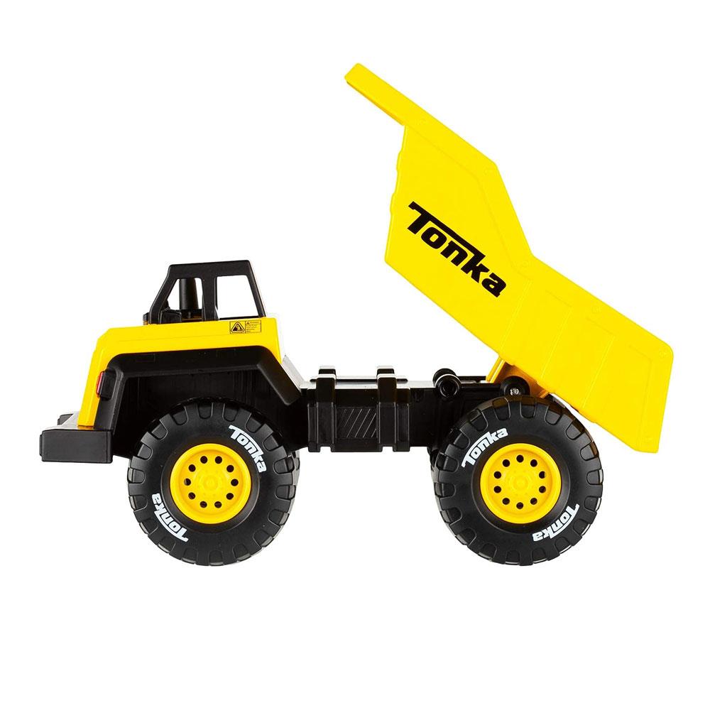 Tonka Mighty Metal Fleet Dump Truck Kids Construction Toys - Yellow/Black Secondary image