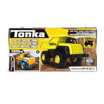 Tonka Mighty Metal Fleet Dump Truck Kids Construction Toys - Yellow/Black