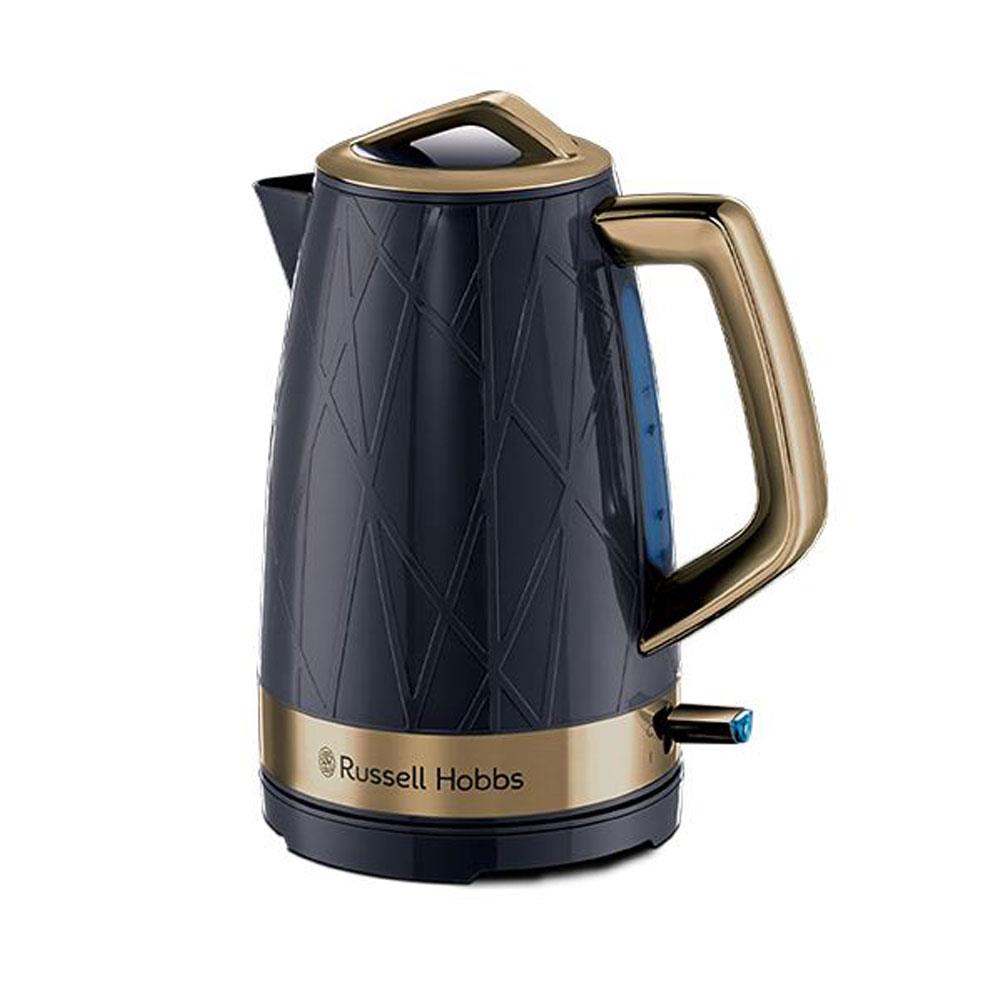 Russell Hobbs Structure Jug Kettle Premium Textured 3000W 1.7 Litres - Ombre Blue Main image