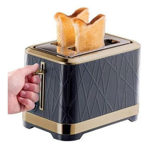 Russell Hobbs Structure 2 Slice Toaster Stainless Steel 1050W - Ombre Blue