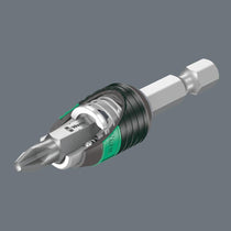 Wera 847/7 Combination Drill Bits Set With 1/4 Inch Rapidaptor Bit Holder - 7 Pieces