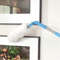 E-Cloth 2 In 1 Microfibre Extendable Duster Floor Wall And Ceiling Cleaner - Blue/White